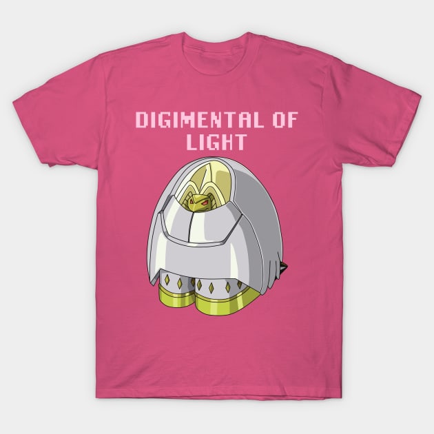 Digimental of Light T-Shirt by Decokun